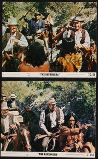 8r225 REVENGERS 3 8x10 mini LCs '72 William Holden, Ernest Borgnine, Woody Strode, Native Americans