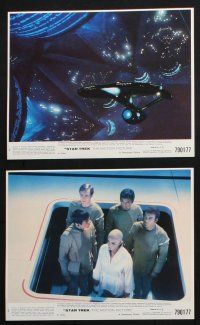 8r126 STAR TREK 8 8x10 mini LCs '79 The Motion Picture directed by Robert Wise, Shatner, Nimoy