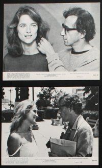 8r131 STARDUST MEMORIES 8 8x10 mini LCs '80 Woody Allen, Marie-Christine Barrault, Jessica Harper