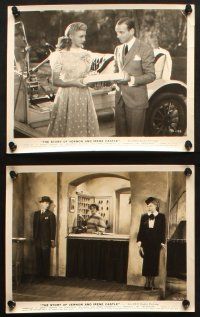 8r677 STORY OF VERNON & IRENE CASTLE 5 8x10 stills '39 great images of Fred Astaire & Ginger Rogers