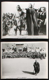 8r492 TEN COMMANDMENTS 8 8x10 stills '56 Cecil B. DeMille classic. Charlton Heston & Yul Brynner!