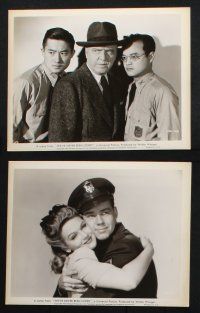8r494 TEXAS TO TOKYO 8 8x10 stills '43 Noah Beery Jr., Anne Gwynne, WWII - We've Never Been Licked!