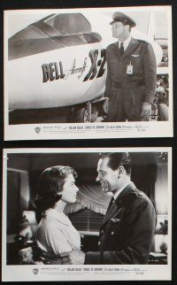 8r412 TOWARD THE UNKNOWN 10 8x10 stills '56 images of pilot William Holden & Virginia Leith!