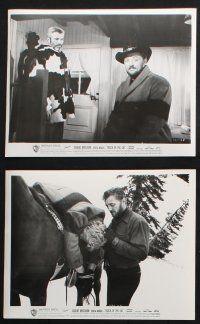 8r614 TRACK OF THE CAT 6 8x10 stills '54 Robert Mitchum & Teresa Wright, William Wellman
