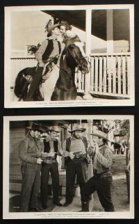 8r367 TRAIL OF THE VIGILANTES 12 8x10 stills '40 cowboys Franchot Tone, William, Crawford!