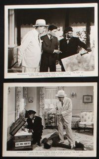 8r384 TRAP 11 8x10 stills '46 Sidney Toler as Charlie Chan, Mantan Moreland, Victor Sen Young