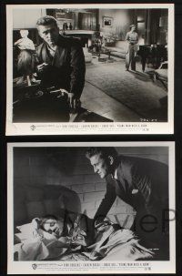 8r751 YOUNG MAN WITH A HORN 4 8x10 stills '50 jazz man Kirk Douglas and sexy Lauren Bacall!