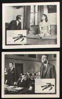 8r442 ANATOMY OF A MURDER 8 English FOH LCs '59 Otto Preminger, Stewart, Remick, Scott, Saul Bass!