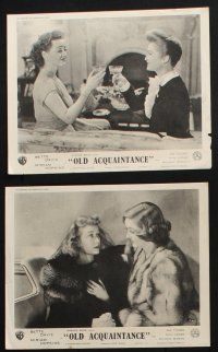 8r478 OLD ACQUAINTANCE 8 English FOH LCs '43 Bette Davis knows what every woman expects from love!