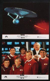 8r130 STAR TREK VI 8 color English FOH LCs '91 cool sci-fi images, The Undiscovered Country!