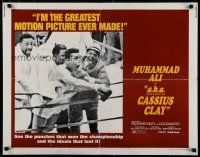 8s011 A.K.A. CASSIUS CLAY 1/2sh '70 image of heavyweight champion boxer Muhammad Ali in the ring!