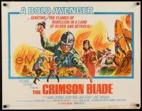 8s120 CRIMSON BLADE 1/2sh '63 Oliver Reed in a land of blood and betrayal, Hammer!