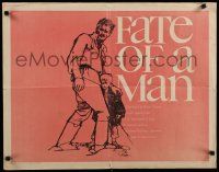 8s161 FATE OF A MAN 1/2sh '61 Sudba Cheloveka, Bob Peak's first poster art!