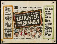 8s249 GOLDEN AGE OF COMEDY 1/2sh R62 comedy documentary, Chaplin, Laurel & Hardy, Langdon