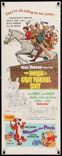 8s588 HORSE IN THE GRAY FLANNEL SUIT/WINNIE THE POOH insert '69 Walt Disney double-feature!
