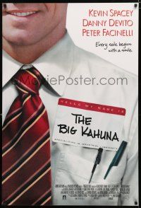 8t102 BIG KAHUNA 1sh '99 Kevin Spacey, Danny DeVito, specializing in industrial lubricants!