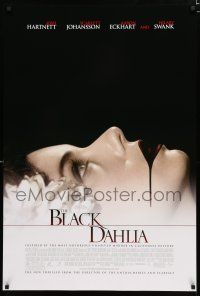 8t105 BLACK DAHLIA DS 1sh '06 directed by Brian De Palma, Josh Hartnett, Scarlett Johansson!