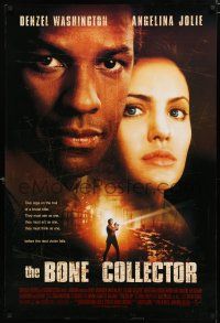 8t121 BONE COLLECTOR DS 1sh '99 Denzel Washington, Angelina Jolie, Queen Latifah
