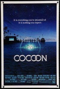 8t174 COCOON 1sh '85 Ron Howard classic, Don Ameche, Wilford Brimley, Tahnee Welch