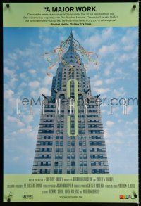 8t191 CREMASTER 3 DS 1sh '02 Matthew Barney, cool image of Chrysler Building with streamers!