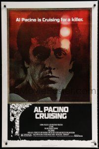 8t195 CRUISING 1sh '80 William Friedkin, undercover cop Al Pacino pretends to be gay!