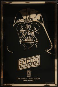 8t244 EMPIRE STRIKES BACK Kilian foil advance 1sh R90 George Lucas sci-fi classic, Vader by Stedry!