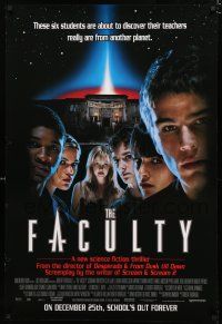 8t258 FACULTY advance 1sh '98 Elijah Wood & Josh Hartnett find out their teachers are aliens!