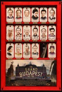 8t306 GRAND BUDAPEST HOTEL advance DS 1sh '14 Ralph Fiennes, F. Murray Abraham, Adrien Brody!