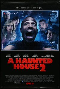 8t328 HAUNTED HOUSE 2 April advance DS 1sh '14 Wayans, Jaime Pressly, it'll scare 2 out of you!