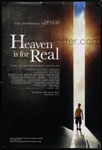8t332 HEAVEN IS FOR REAL advance DS 1sh '14 Greg Kinnear, based on the incredible true story!