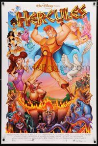 8t341 HERCULES DS 1sh '97 Walt Disney Ancient Greece fantasy cartoon!