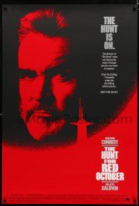 8t363 HUNT FOR RED OCTOBER int'l 1sh '90 Russian military submarine captain Sean Connery!