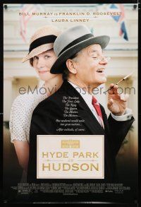 8t367 HYDE PARK ON HUDSON DS 1sh '12 Bill Murray as Franklin D. Roosevelt, Laura Linney!