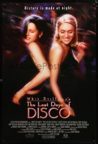 8t422 LAST DAYS OF DISCO DS 1sh '98 sexy Chloe Sevigny & Kate Beckinsale dancing!