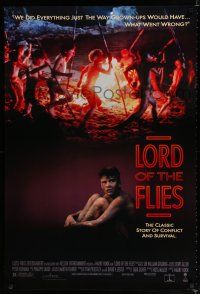8t440 LORD OF THE FLIES 1sh '90 Balthazar Getty in William Golding's classic novel!