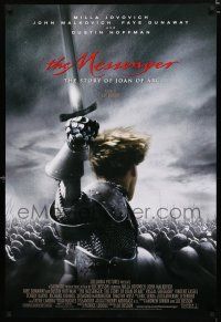 8t487 MESSENGER DS 1sh '99 Luc Besson, Milla Jovovich as Joan of Arc!