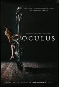 8t539 OCULUS teaser DS 1sh '13 Karen Gillan, Katee Sackhoff, you see what it wants you to see!