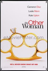 8t547 OTHER WOMAN style A teaser DS 1sh '14 Cameron Diaz, he'll never know what hit him!