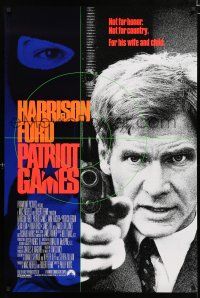 8t561 PATRIOT GAMES int'l 1sh '92 Harrison Ford is Jack Ryan, from Tom Clancy novel!
