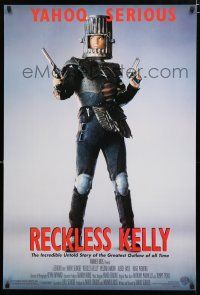 8t616 RECKLESS KELLY 1sh '94 Hugo Weaving, Yahoo Serious directs & stars!