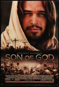 8t703 SON OF GOD style A advance DS 1sh '14 Diogo Morgado, Roma Downey, their empire, his kingdom!