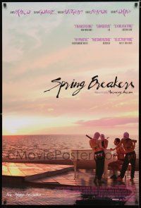 8t716 SPRING BREAKERS 1sh '13 James Franco plays piano & sexy masked girls w/guns watch!
