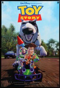 8t781 TOY STORY int'l 1sh '95 Disney & Pixar cartoon, great image of Buzz & Woody on RC car!