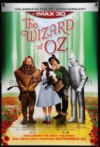 8t832 WIZARD OF OZ G-rated advance DS 1sh R13 Victor Fleming, Judy Garland all-time classic!