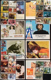8w025 LOT OF 183 LOBBY CARDS '44 - '89 many great scenes from 37 different movies!