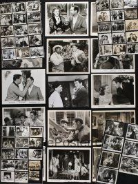 8w117 LOT OF 67 8x10 STILLS '40s-60s great scenes & portraits from a variety of different movies!