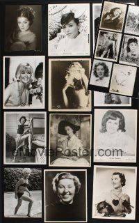 8w141 LOT OF 18 8x10 STILLS OF FEMALE STARS '30s-60s Myrna Loy, Doris Day, Betty Grable & more!