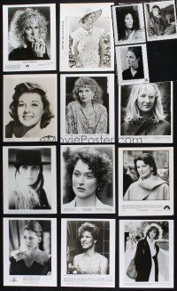 8w143 LOT OF 15 8X10 STILLS OF FEMALE STARS '50s-90s full-length & close portraits!