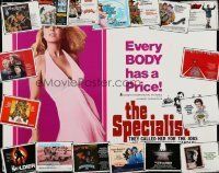 8w197 LOT OF 20 UNFOLDED HALF-SHEETS '70s-80s great images from a variety of different movies!