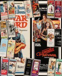 8w208 LOT OF 20 UNFOLDED INSERTS '60s-80s great images from a variety of different movies!